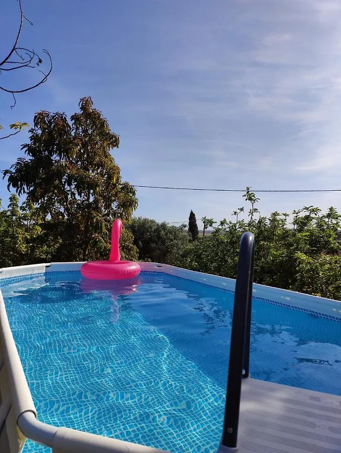Casa Azul-Tiny House With Fantastic View, Big Outdoor Space And Pool Silves Casa de Férias